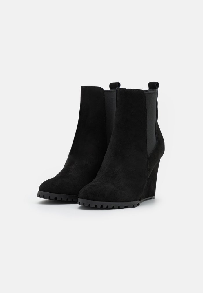 Bottes D'hiver Anna Field D'hiver Wedge Zip UP Noir Femme | UEY-7899883